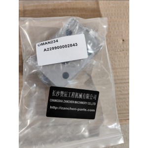 A229900002843 三一搅拌车发动机减震胶垫 发动机橡胶减震垫块总成 议价